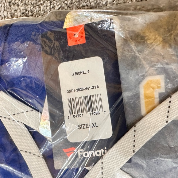 Fanatics Jack Eichel #9 Sabres Jersey Hoodie - Picture 2 of 2